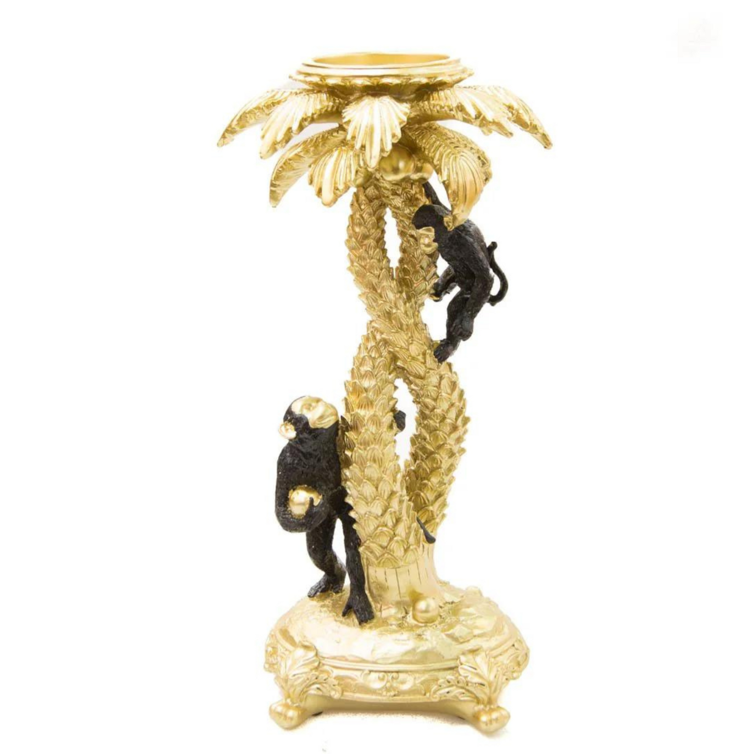 Candelabro Palmera Monos - 9393-20