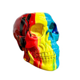 Calavera craneo multicolor candelabro - G169Ls