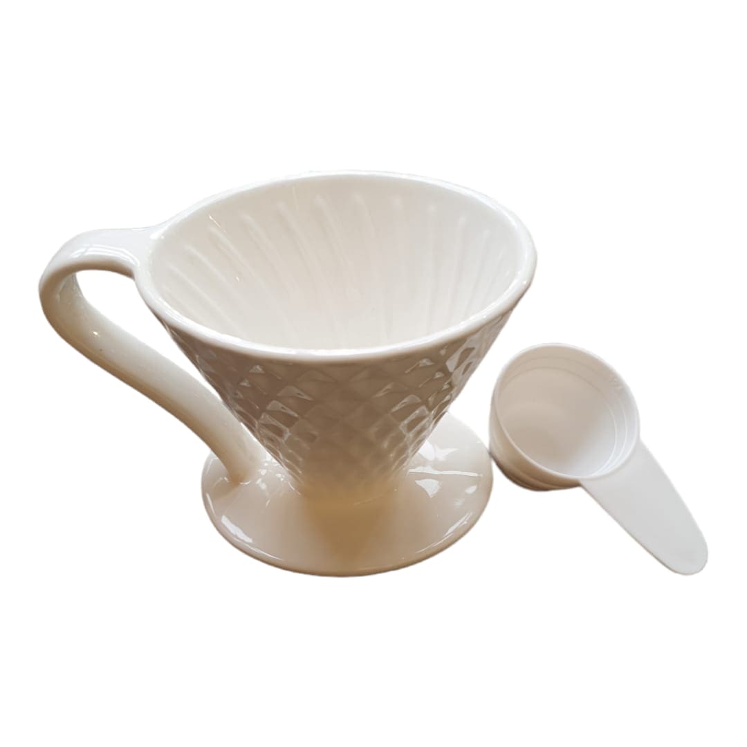 Cafetera Dripper V60 Blanca 16350-18 - DEMIALMA