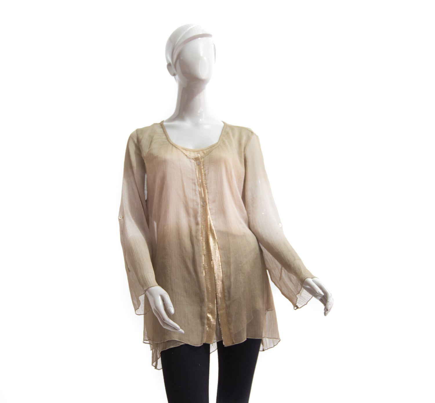 Blusa 8510 Beige - DEMIALMA