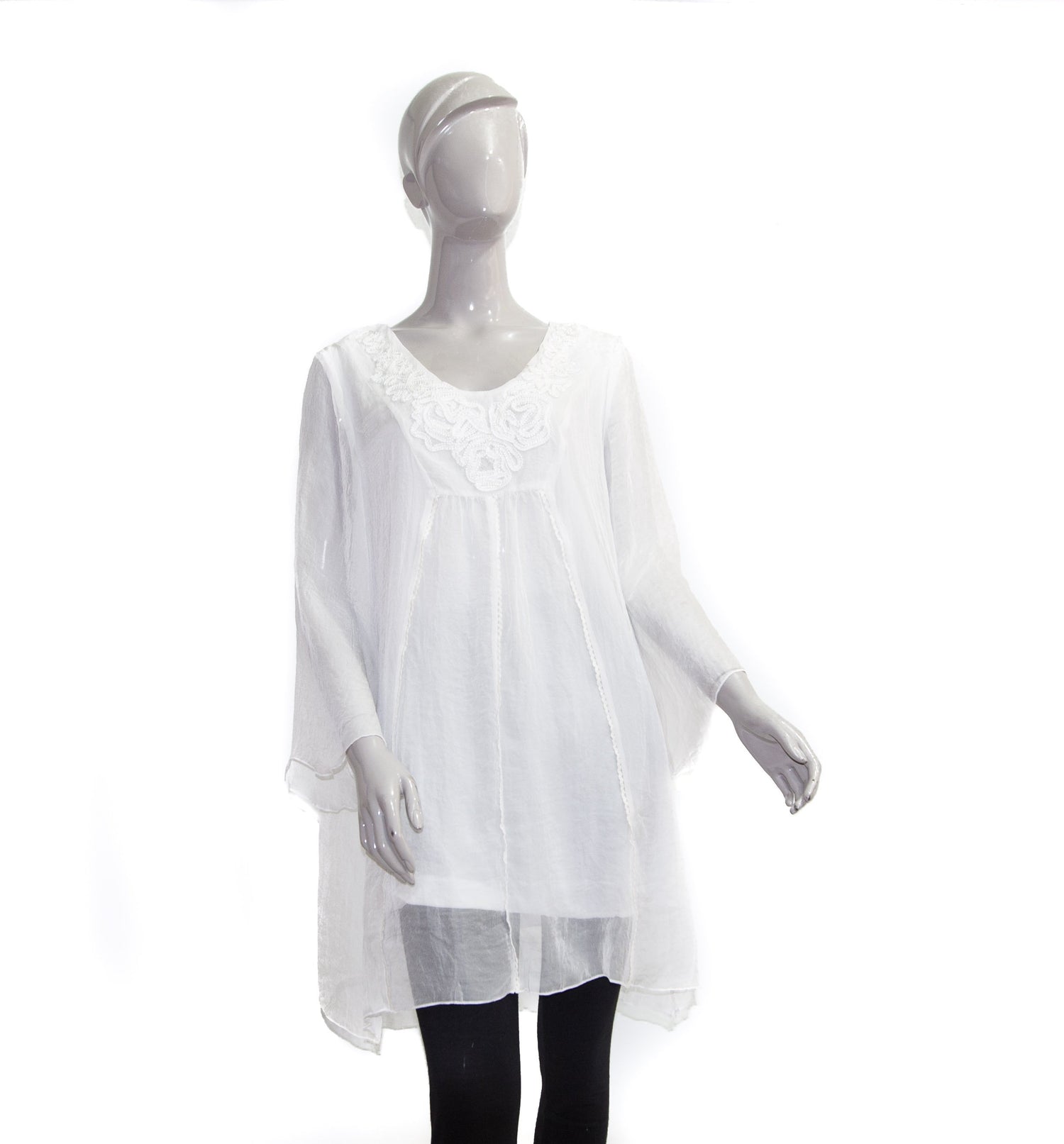 Blusa 8515 Blanca - DEMIALMA