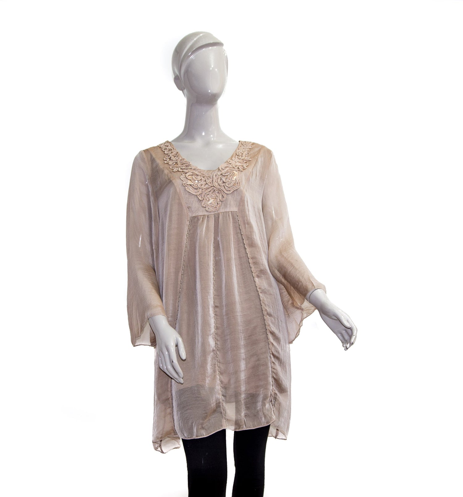 Blusa 8515 Beige - DEMIALMA