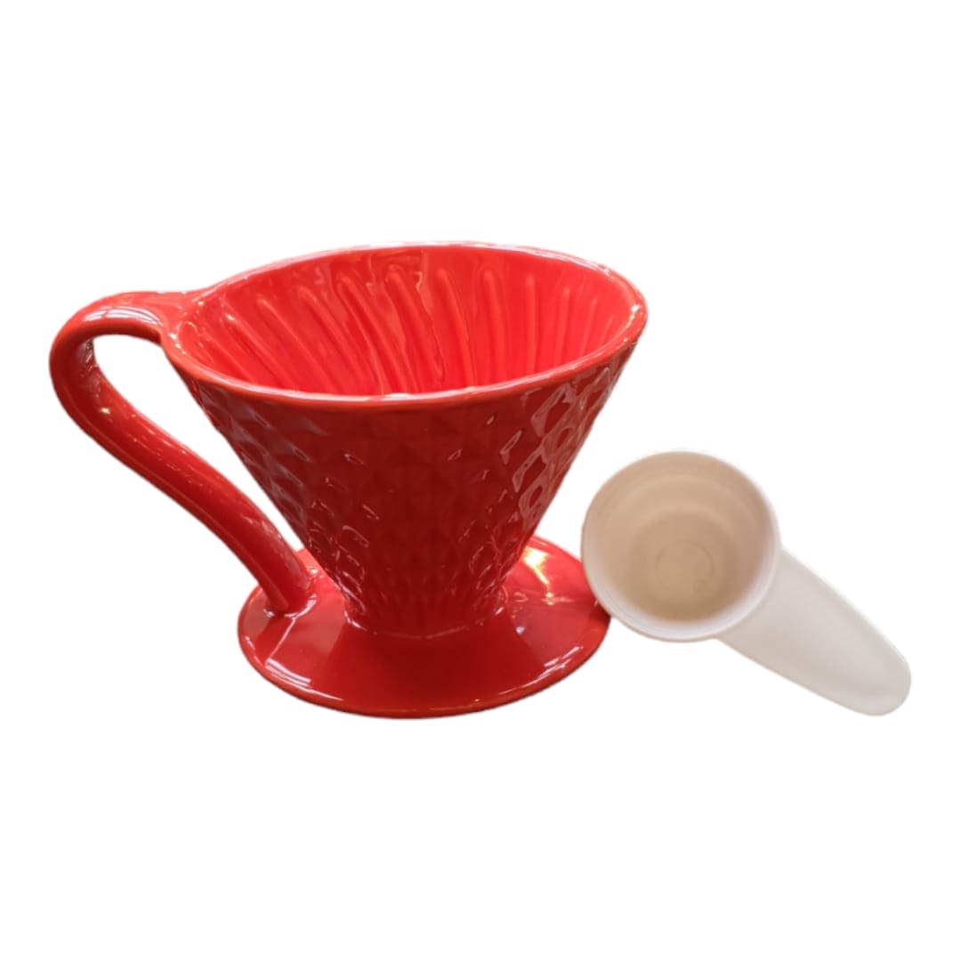 Cafetera Dripper V60 Rojo 16350-19 - DEMIALMA