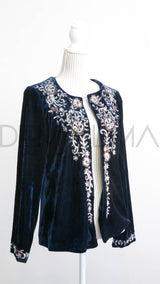 Chaqueta Plush Azul 148 - DEMIALMA